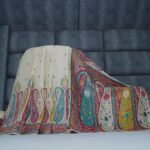 Exclusive Off-White Kashmiri Weaving Silk Saree