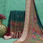 Vibrant Printed Georgette Saree for Daily Wear