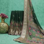 Vibrant Printed Georgette Saree for Daily Wear