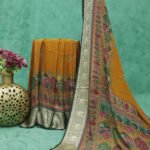 Vibrant Printed Georgette Saree for Daily Wear