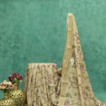 Elegant Floral Tussar Silk Saree