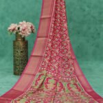 Exquisite Ikkat Patola Silk Saree