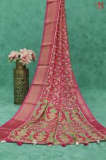Exquisite Ikkat Patola Silk Saree