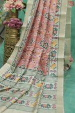Elegant Patola Print Silk Saree - Image 2