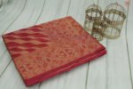 Classic Silk Saree with Rich Zari Border and Pallu - Image 2