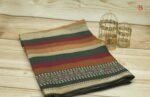 Classic Multi Print Mulmul Cotton Saree - Image 3