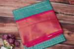 Chanderi Cotton Saree with Jacquard Border