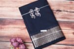 Chanderi Cotton Saree with Jacquard Border