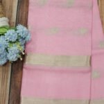 Elegant Kota Silk Saree with Zari Border
