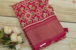 Exquisite Ikkat Patola Silk Saree - Image 2