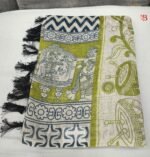Elegant Contemporary Linen Saree - Image 2