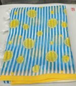 Luxury Textured Linen Saree - Image 2