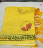 Premium Linen Saree with Contemporary Appeal - Image 2