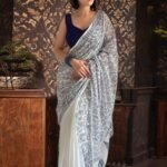 Elegant Patli Pallu Linen Saree