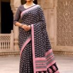 Luxury Textured Linen Saree