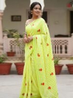 Premium Linen Saree