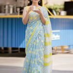 Luxury Textured Linen Saree