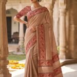 Luxury Textured Linen Saree