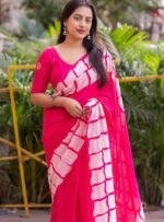 Luxury Textured Linen Saree