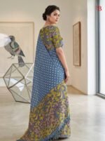 Luxury Textured Linen Saree