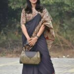 Luxury Textured Linen Saree