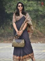 Luxury Textured Linen Saree