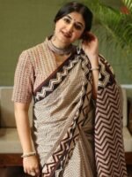 Luxury Textured Linen Saree