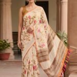 Premium Linen Saree