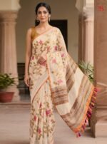 Premium Linen Saree