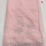 Handwork Chiffon Saree