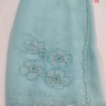 Handwork Chiffon Saree