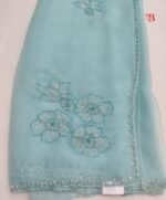 Handwork Chiffon Saree