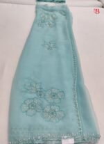 Handwork Chiffon Saree - Image 2