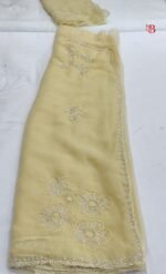 Handwork Chiffon Saree - Image 2