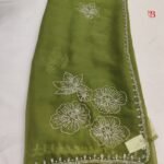 Handwork Chiffon Saree