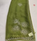 Handwork Chiffon Saree
