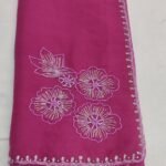 Handwork Chiffon Saree