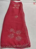 Handwork Chiffon Saree - Image 2